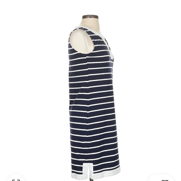 Nautica Women’s Breton Stripes Sleeveless
V-Neck Dress - Picture 2 of 7